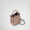 Prada Panier liten väska i Saffiano-läder Prada Panier liten väska i Saffiano-läder