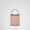 Prada Panier liten väska i Saffiano-läder Prada Panier liten väska i Saffiano-läder