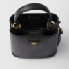 Prada Panier Mini-väska i Saffiano-läder