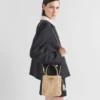 Prada Panier-väska i satin med kristaller Prada Panier-väska i satin med kristaller