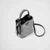 Prada Panier-väska i satin med kristaller Prada Panier-väska i satin med kristaller