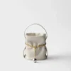 Prada Petit Sac Noir Mini Nappa Leather Bucket Bag Prada Petit Sac Noir Mini Nappa Leather Bucket Bag
