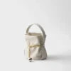 Prada Petit Sac Noir Mini Nappa Leather Bucket Bag Prada Petit Sac Noir Mini Nappa Leather Bucket Bag