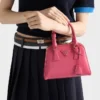 Prada Pyramid Saffiano Leather Mini Bag