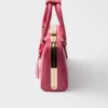 Prada Pyramid Saffiano Leather Mini Bag