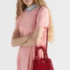 Prada Pyramid Saffiano Leather Mini Bag