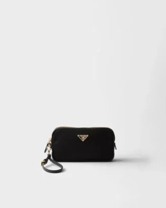 Prada Re-Edition 1978 Re-Nylon och Saffiano-läderpåse