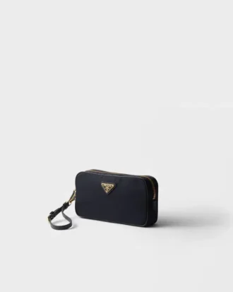 Prada Re-Edition 1978 Re-Nylon och Saffiano-läderpåse