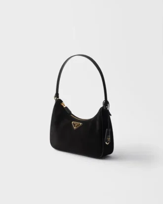 Prada Re-Edition 2005 Mini-väska i mocka