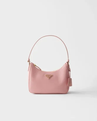 Prada Re-Edition 2005 miniväska i Saffiano-läder