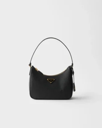 Prada Re-Edition 2005 miniväska i Saffiano-läder