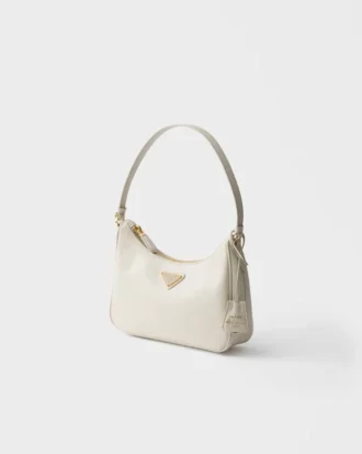 Prada Re-Edition 2005 miniväska i Saffiano-läder