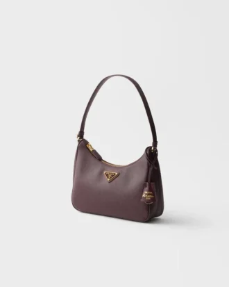 Prada Re-Edition 2005 miniväska i Saffiano-läder