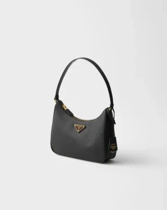 Prada Re-Edition 2005 miniväska i Saffiano-läder