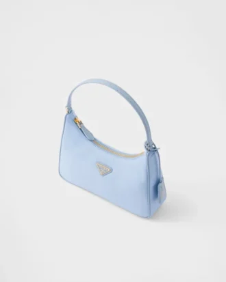 Prada Re-Edition 2005 Re-Nylon och Saffiano miniväska