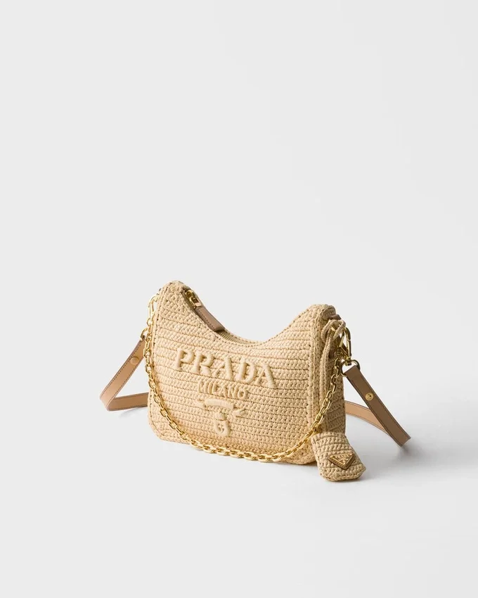 Prada Re-Edition Mini Crochet-väska Prada Re-Edition Mini Crochet-väska