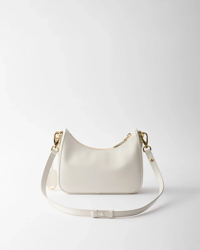 Prada Re-Edition Mini Saffiano läderväska Prada Re-Edition Mini Saffiano läderväska