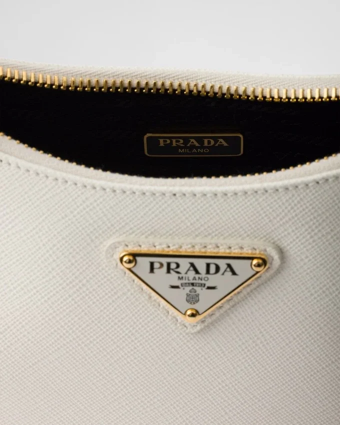 Prada Re-Edition Mini Saffiano läderväska Prada Re-Edition Mini Saffiano läderväska