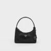 Prada Re-Edition Mini Satin Bag med kristaller Prada Re-Edition Mini Satin Bag med kristaller