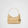 Prada Re-Edition Mini Satin Bag med kristaller Prada Re-Edition Mini Satin Bag med kristaller