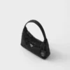 Prada Re-Edition Mini Satin Bag med kristaller Prada Re-Edition Mini Satin Bag med kristaller