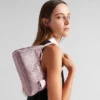 Prada Re-Edition Mini Satin Bag med kristaller Prada Re-Edition Mini Satin Bag med kristaller