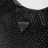 Prada Re-Edition Mini Satin Bag med kristaller Prada Re-Edition Mini Satin Bag med kristaller
