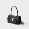 Prada Soft Medium läderaxelväska