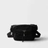 Prada Speedrock Re-Nylon och läder axelväska