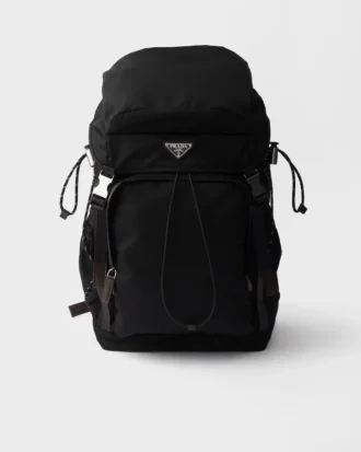 Prada Speedrock ryggsäck i Re-Nylon och läder