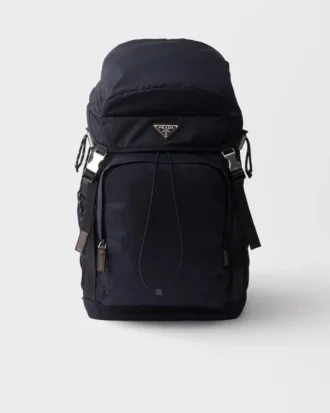 Prada Speedrock ryggsäck i Re-Nylon och läder