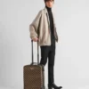 Prada Symbole broderad tygtrolley Prada Symbole broderad tygtrolley
