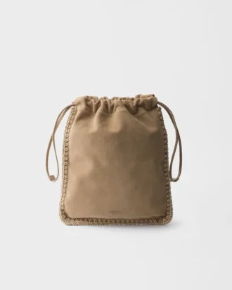 Prada Wish-påse i mocka Prada Wish-påse i mocka