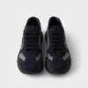 Prax sneakers i mocka och Re-Nylon Prax sneakers i mocka och Re-Nylon