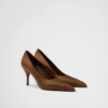 Pumps i satin Pumps i satin