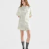 Pyjamas i satin med shorts i vintage-look Pyjamas i satin med shorts i vintage-look