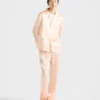 Pyjamas i satin med vintage-look Pyjamas i satin med vintage-look
