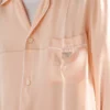 Pyjamas i satin med vintage-look Pyjamas i satin med vintage-look