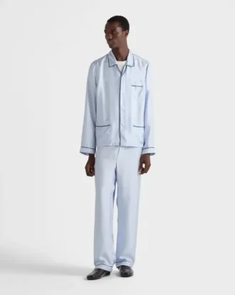 Pyjamas i silketwill