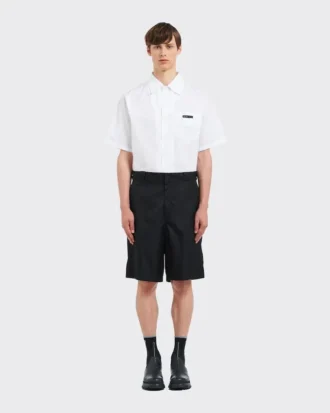 Re-Nylon-bermudashorts i gabardin Re-Nylon-bermudashorts i gabardin