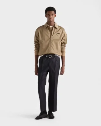 Re-Nylon blousonjacka med dragkedja