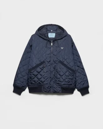 Re-Nylon-blousonjacka med huva