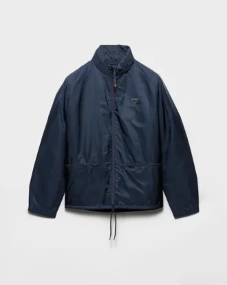 Re-Nylon-jacka med huva