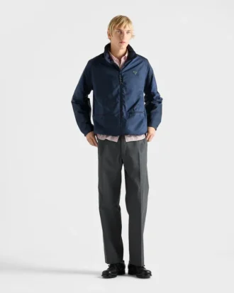 Re-Nylon-jacka med huva