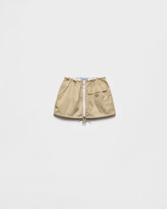Re-Nylon-minikjol Re-Nylon-minikjol