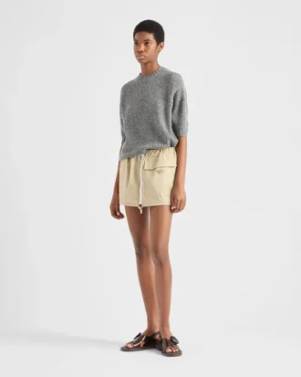 Re-Nylon-minikjol Re-Nylon-minikjol