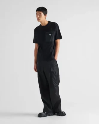 Re-Nylon och Jersey T-shirt