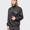Re-Nylon- och Saffiano-läderpåse Re-Nylon- och Saffiano-läderpåse