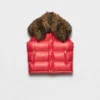 Re-Nylon- och shearling-dunväst Re-Nylon- och shearling-dunväst