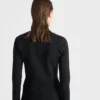 Re-Nylon-tröja med hög hals Re-Nylon-tröja med hög hals